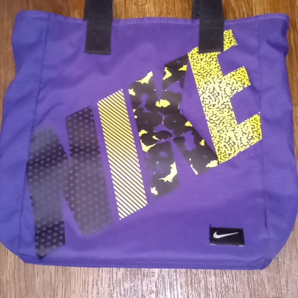 NikeTote Bag 90s Retro Unisex Size 13”X 15” - with Small Wallet - Picture 1 of 6